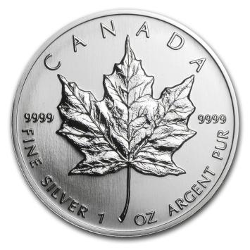 Canada Maple Leaf 1993 1 ounce silver